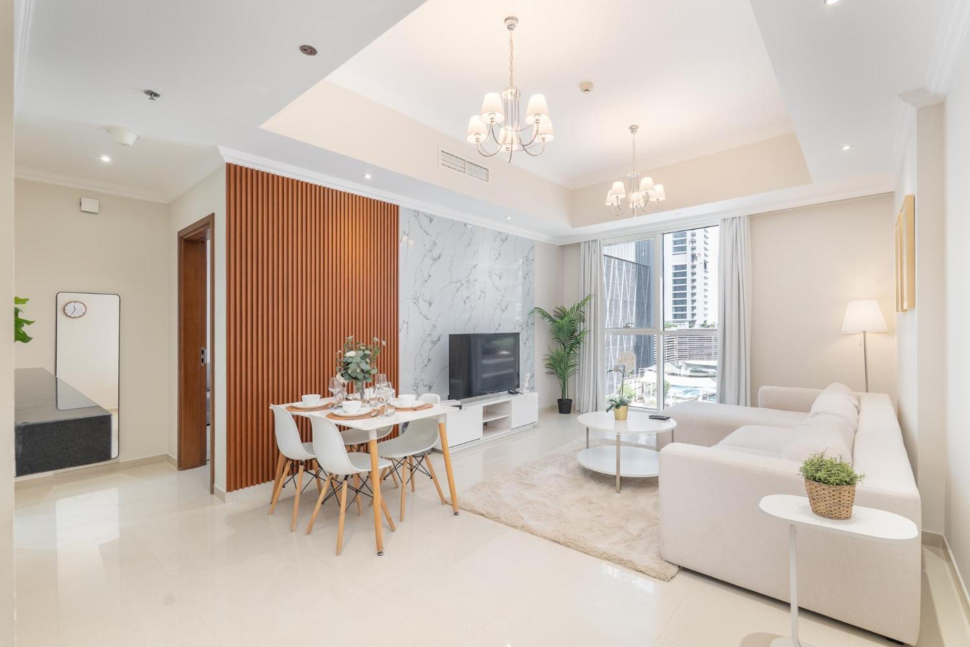 Heaven Crest Vacation Homes Downtown - Studio And 1 Bedroom Suites 2 Minute Walk To Dubai Mall And Burj Khalifa Kültér fotó